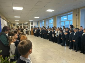 Утренняя линейка для начальной школы