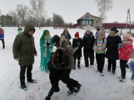 Зимние забавы в Радищево